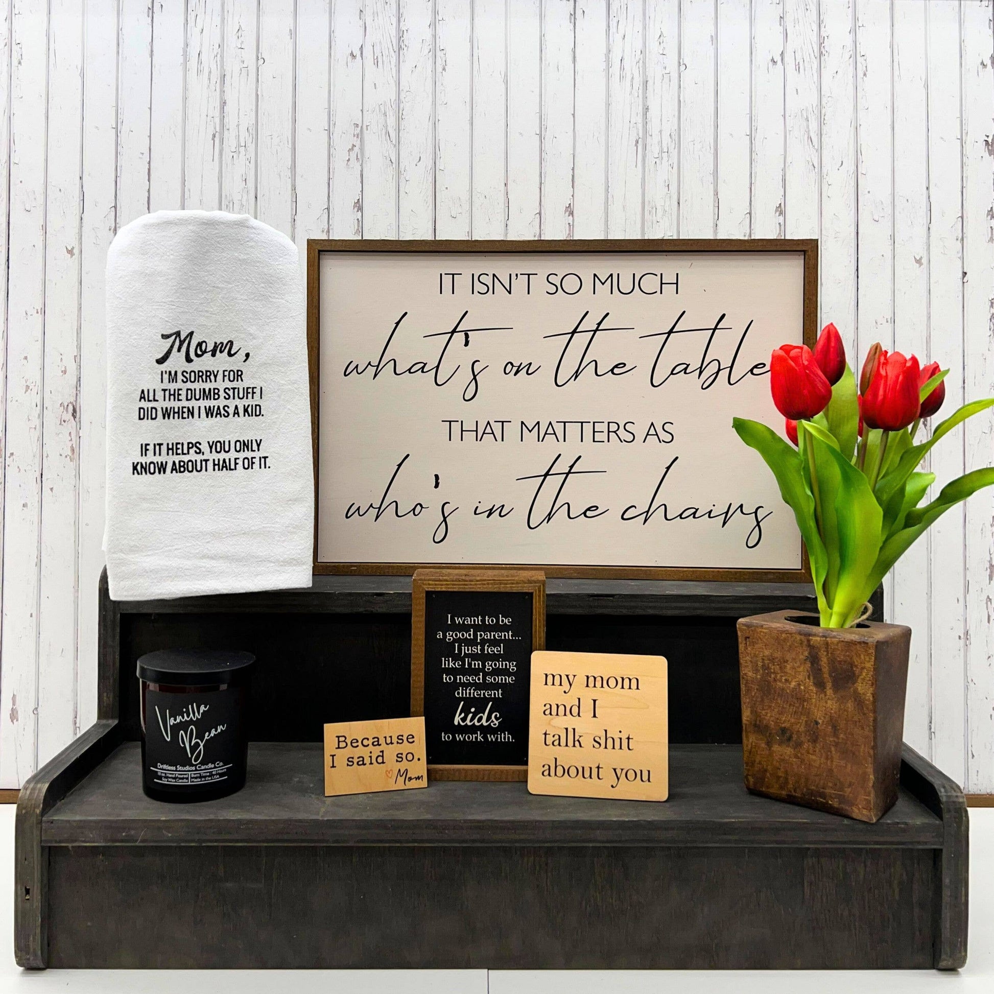 Vanilla Bean Soy Candle - 10 oz. Jar With Lid Black Label - Oak Down Collectibles