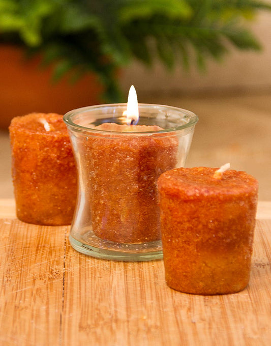 Pumpkin Crumb Cake 3 Pack Votive Wholesale - Oak Down Collectibles