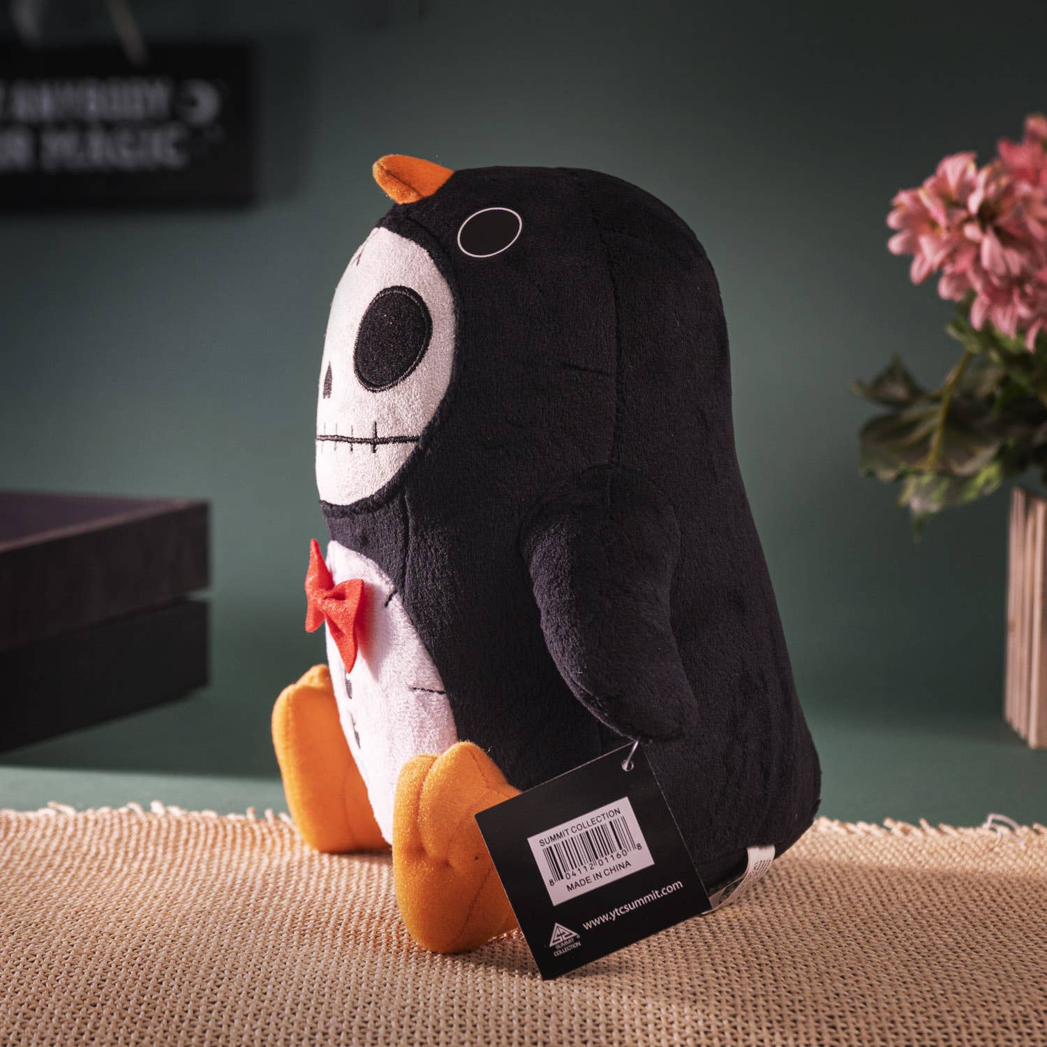 Furrybones Stuffed Plush Penguin Pen-Pen - Oak Down Collectibles