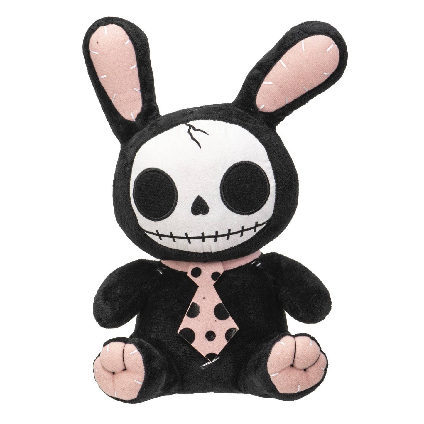 Furrybones Stuffed Plush Black Bun-Bun - Oak Down Collectibles