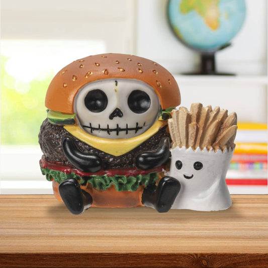 Furrybones Burger with French Fries - Oak Down Collectibles