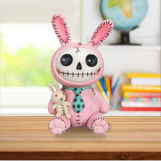 Furrybones Pink Bun Bun - Oak Down Collectibles