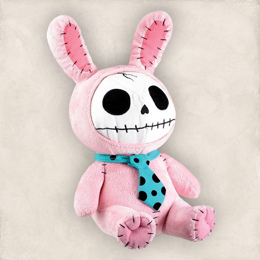 Furrybones Stuffed Plush Pink Bun-Bun - Oak Down Collectibles
