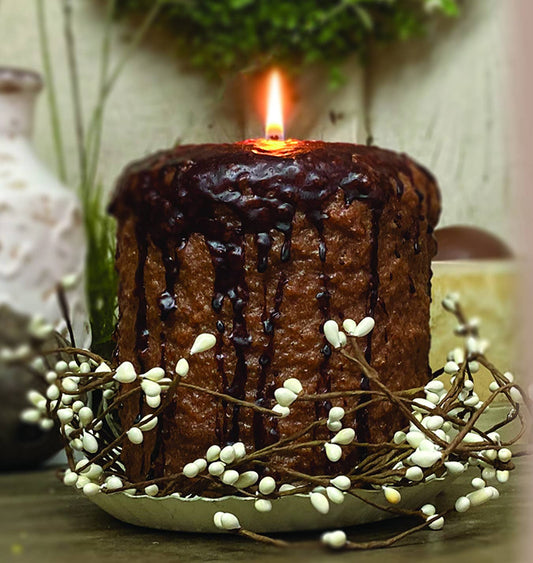 Hot Cocoa Bomb Hearth Candle - Oak Down Collectibles