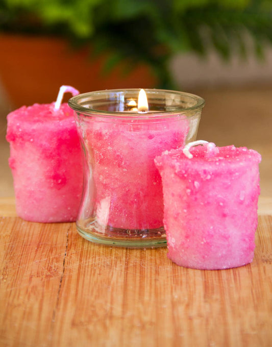 Peony 3 Pack Votive Wholesale - Oak Down Collectibles