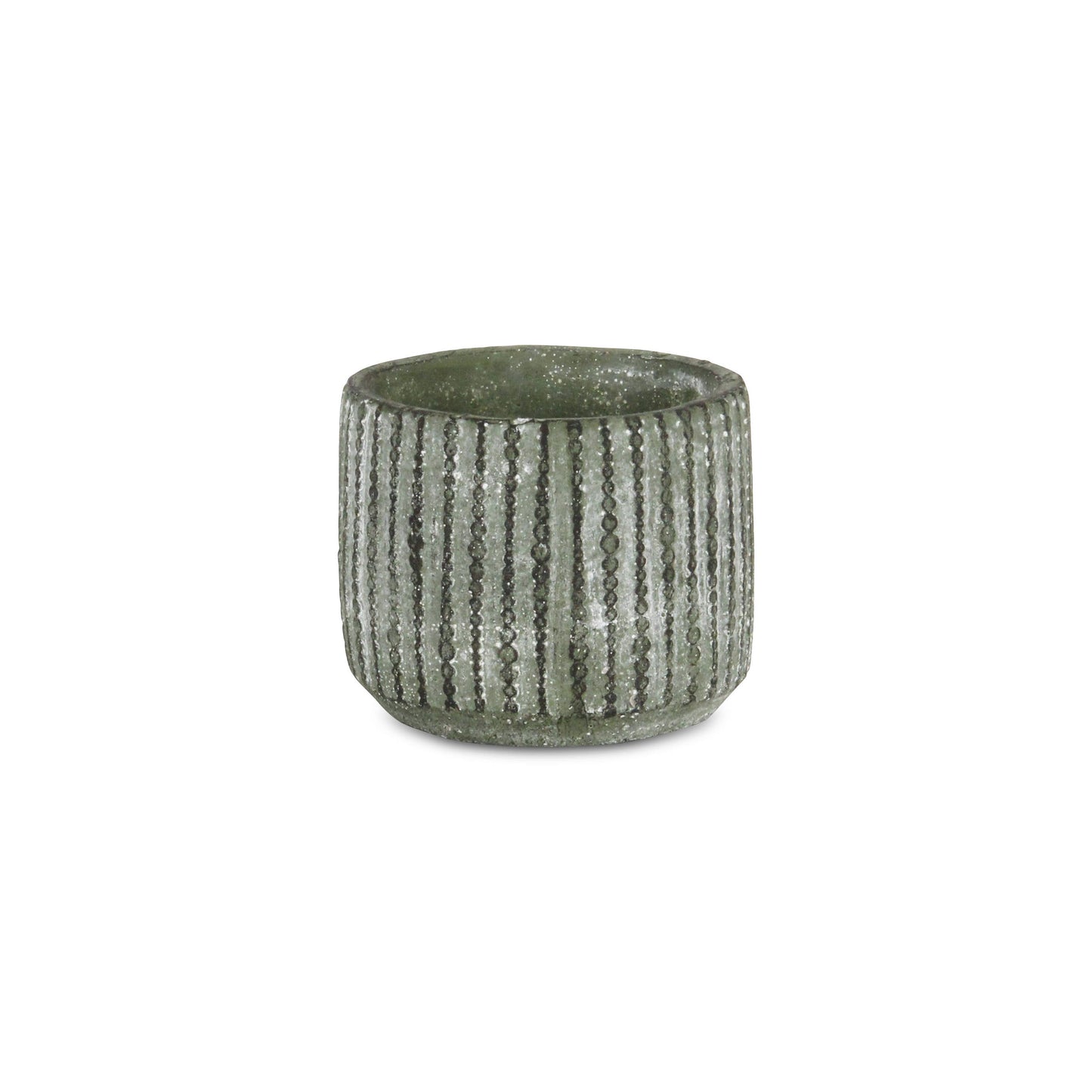 Arianthe Orb Patterned Cement Pot