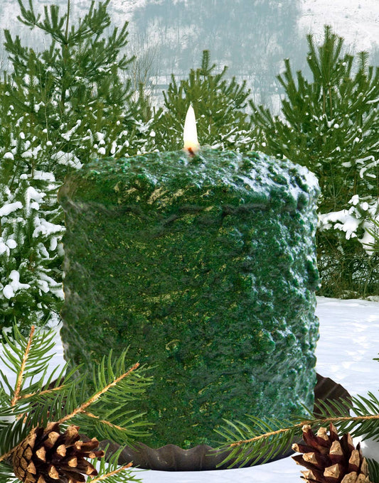 Northern Pine Hearth Candle - Oak Down Collectibles