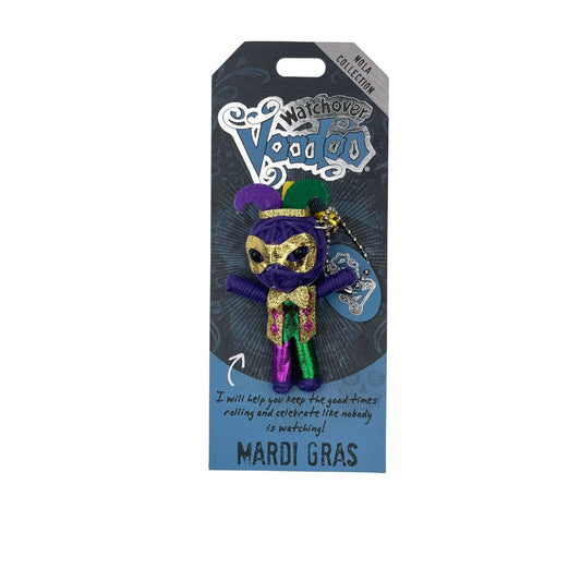 Mardi Gras - Watchover Voodoo Dolls - Keychain