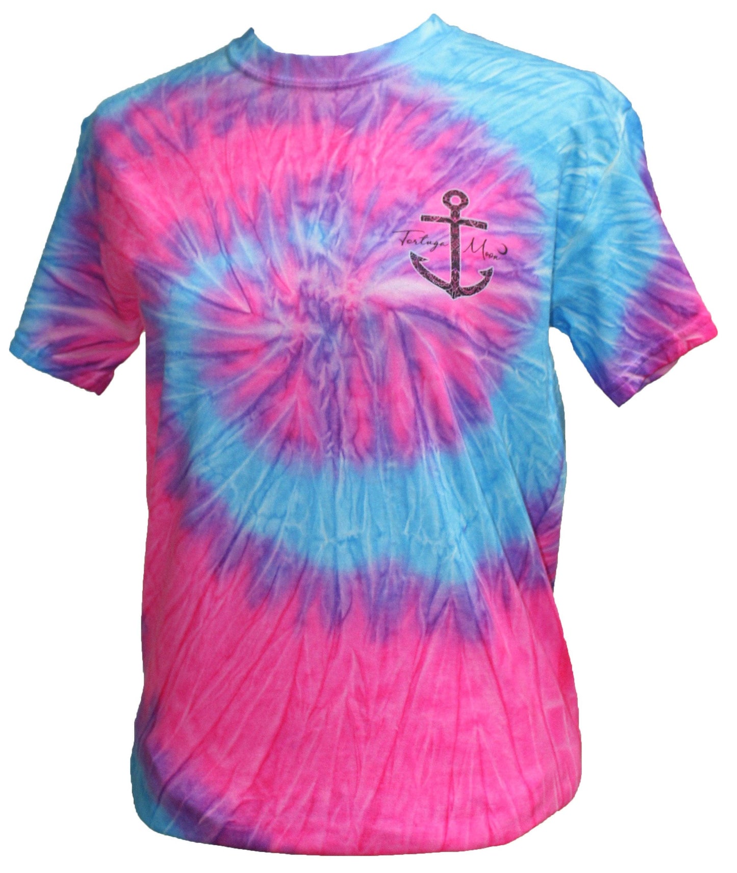 TS-32 Mermaid Anchor - Tie Dye Flo Blue/Pink