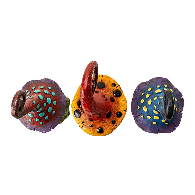 Magic Toadstool Mushrooms Home and Garden Decor Set of 3 - Oak Down Collectibles