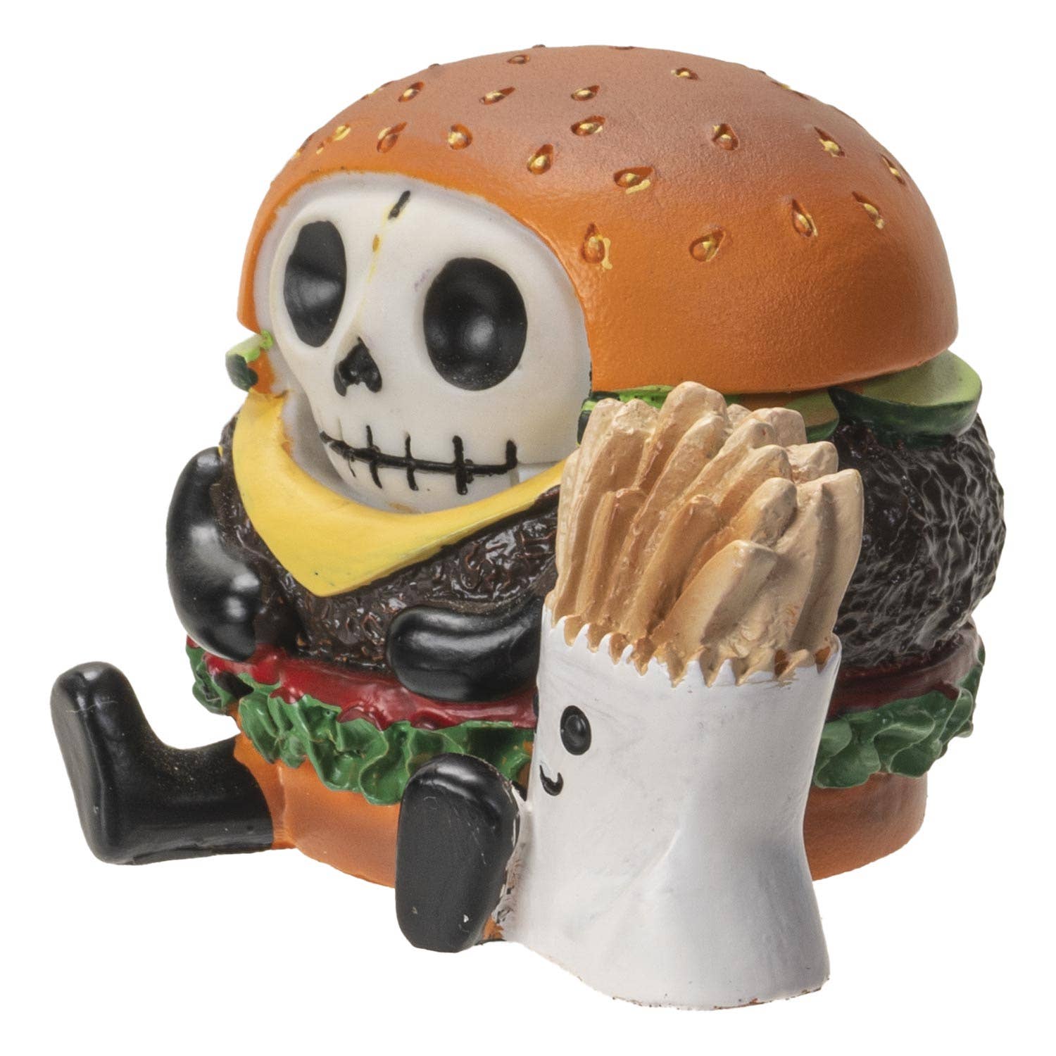 Furrybones Burger with French Fries - Oak Down Collectibles