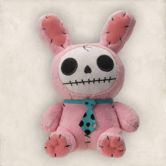 Furrybones Stuffed Plush Pink Bun-Bun Small - Oak Down Collectibles