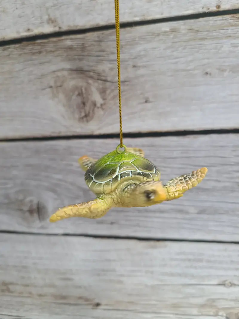 Sea Turtle Ornaments, Sea Turtle Ornament, Turtle Figurine