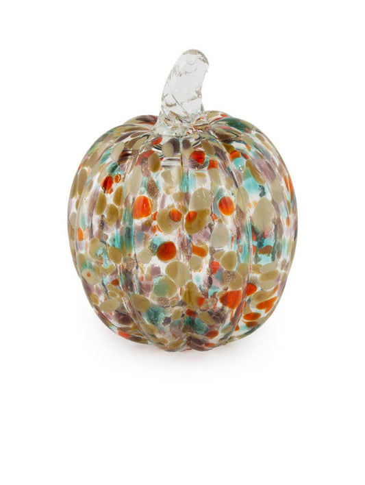 3" Dia Confetti Pumpkin Fall