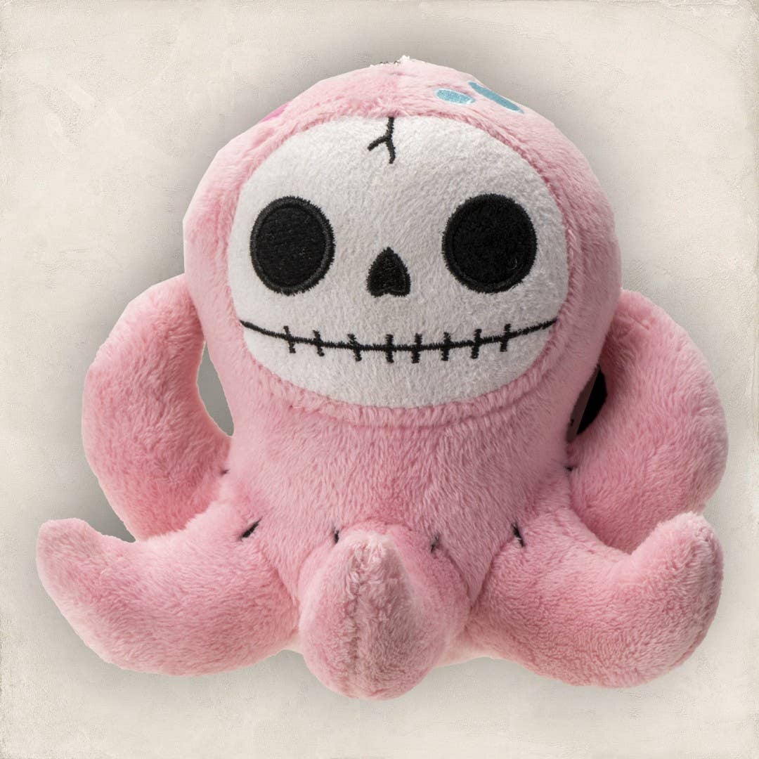 Furrybones Stuffed Plush Octopee Small - Oak Down Collectibles