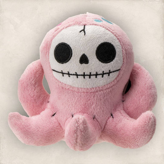 Furrybones Stuffed Plush Octopee Small - Oak Down Collectibles