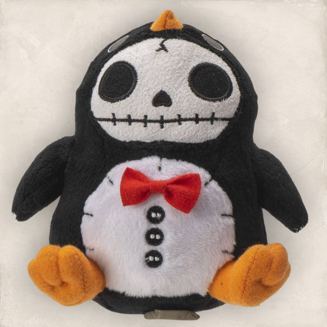 Furrybones Stuffed Plush Pen-Pen Penguin Small - Oak Down Collectibles