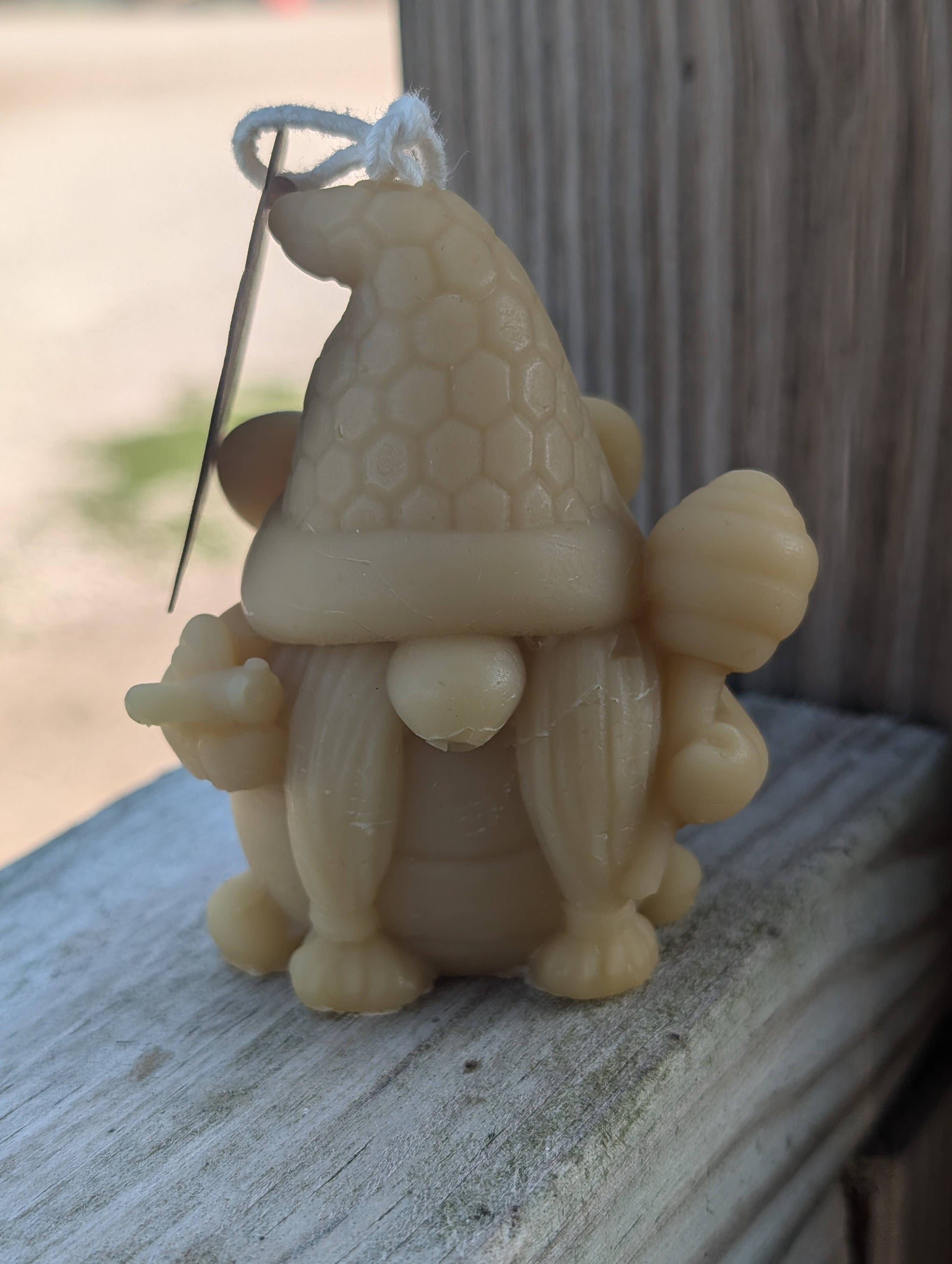 Beeswax Honey themed Gnome Candles - Oak Down Collectibles