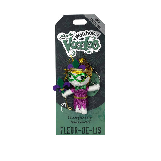 Fleur-De-Lis - Watchover Voodoo Dolls - Keychain