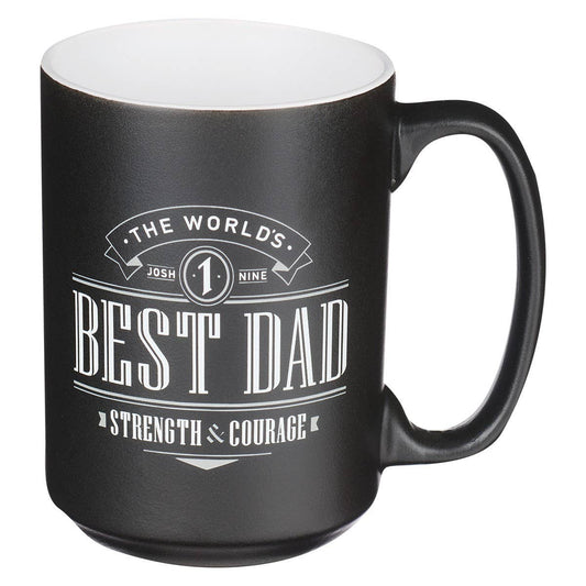 Mug Black/White Best Dad Josh. 1:9 - Oak Down Collectibles
