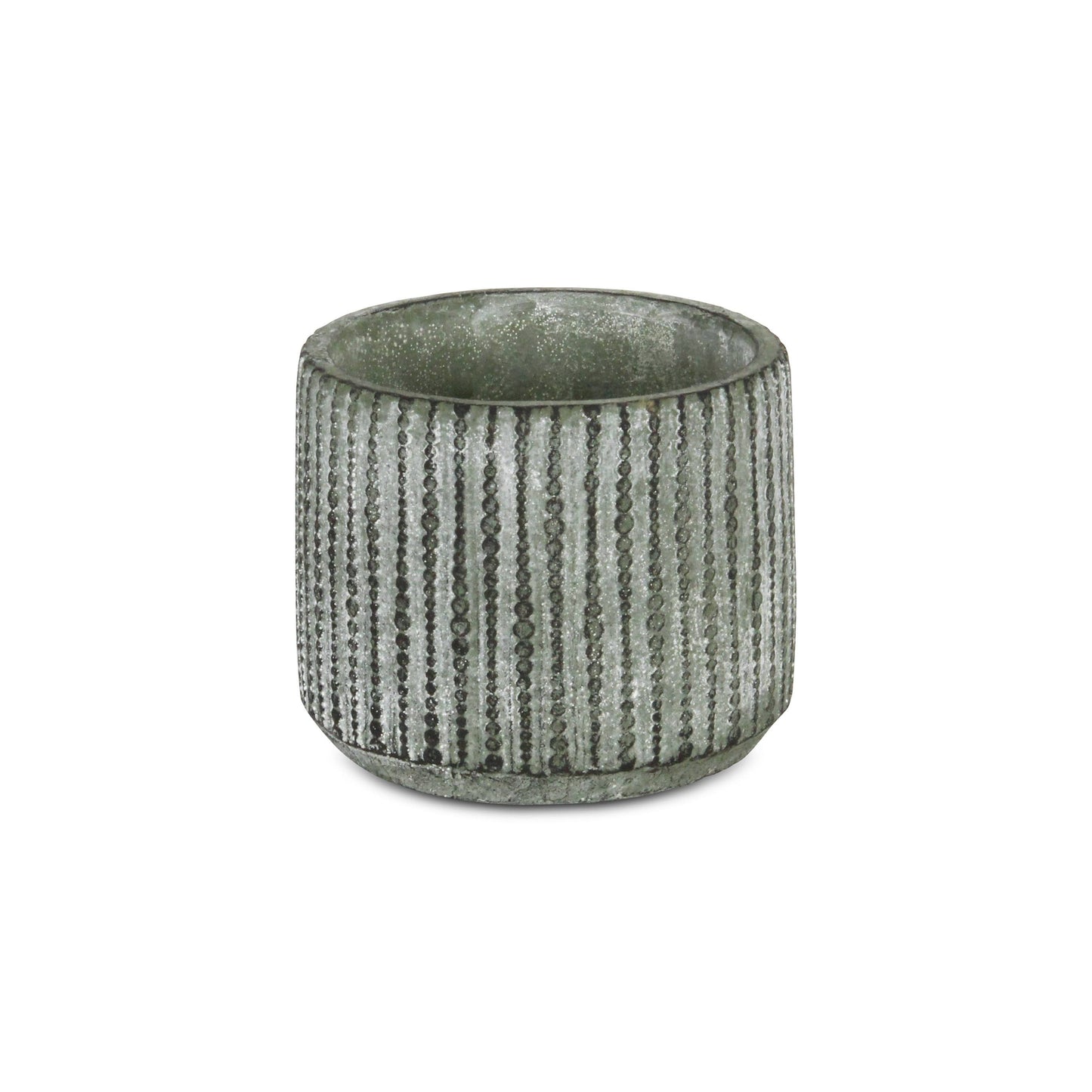 Arianthe Orb Patterned Cement Pot