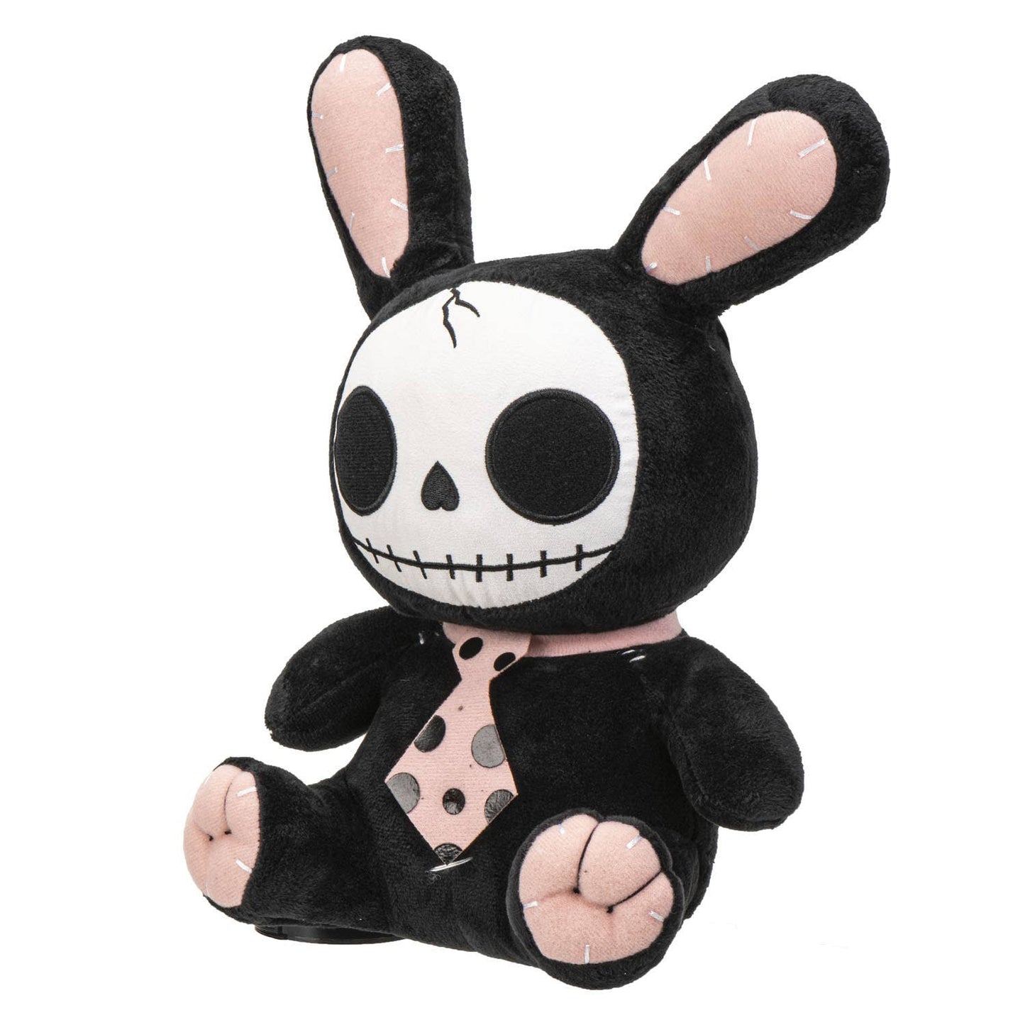 Furrybones Stuffed Plush Black Bun-Bun - Oak Down Collectibles