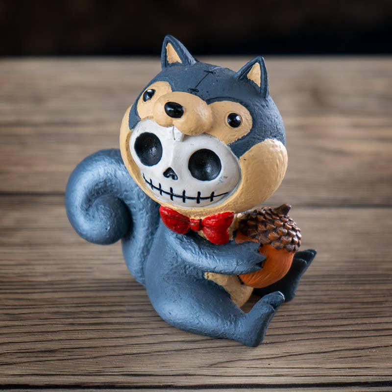 Furrybones Nibbles the Squirrel - Oak Down Collectibles