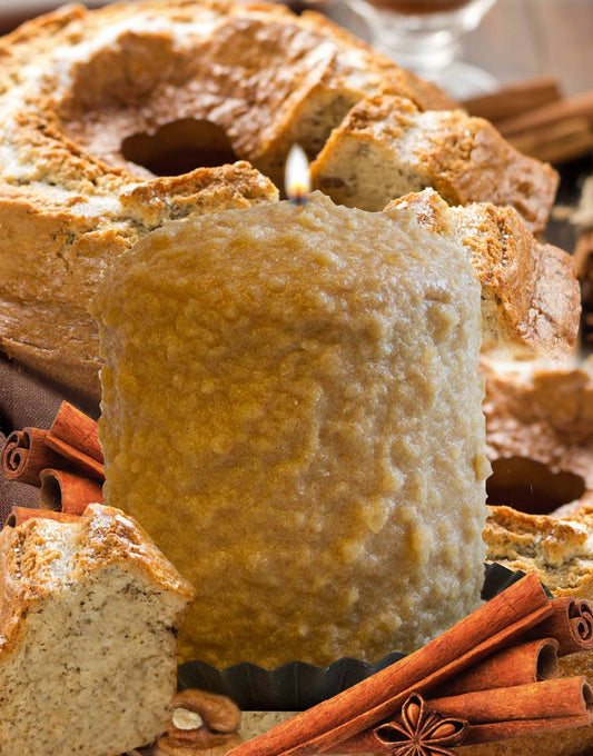 Friendship Bread Hearth Candle - Oak Down Collectibles