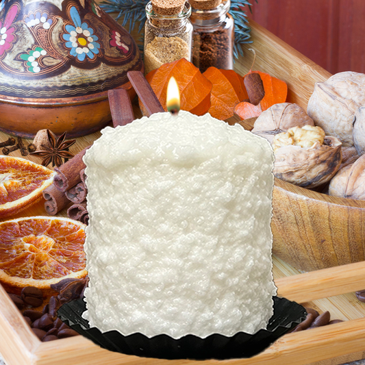 Country Spice Hearth Candle - Oak Down Collectibles
