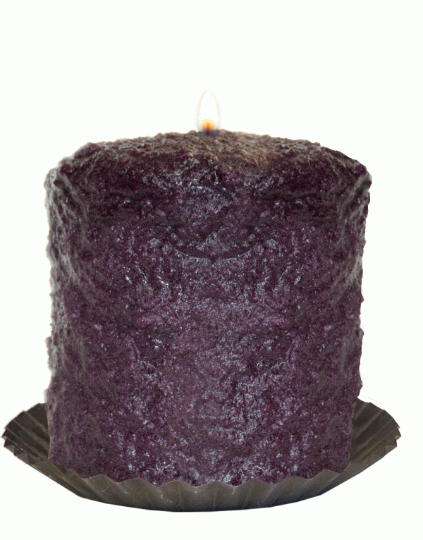 Wild Berry Hearth Candle - Oak Down Collectibles