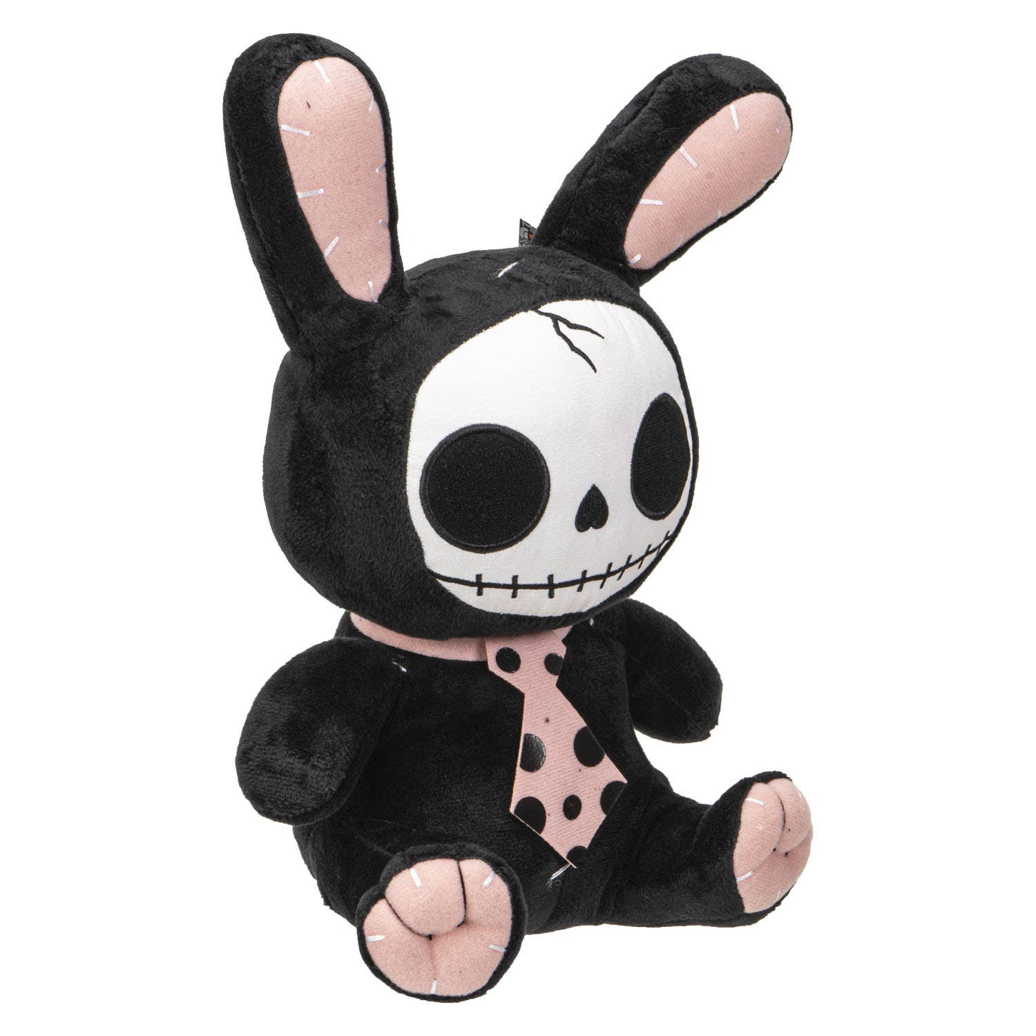 Furrybones Stuffed Plush Black Bun-Bun - Oak Down Collectibles